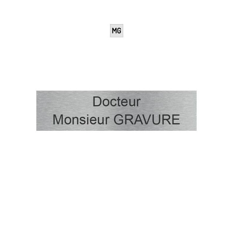 Plaque plexiglas gravée 30x20cm