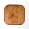 Dessous de verre bois Loup