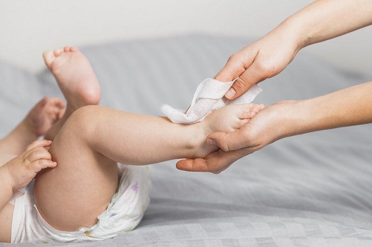 lingette bébé pour tampon