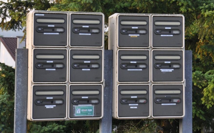 Porte nom boites aux lettres porte étiquette boite a lettre